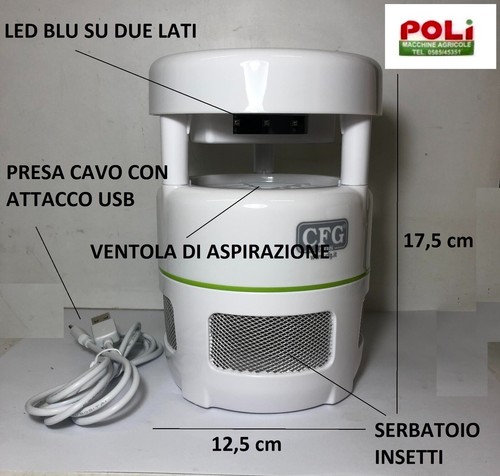 Trappola aspira zanzara - aspira,